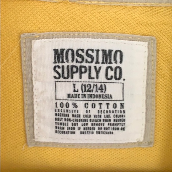 Boys Mossimi pique polo shirt - Picture 3 of 4